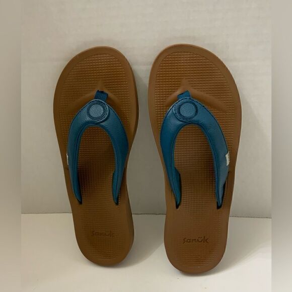 Sanuk Cosmic Yoga Mat Women's Sandal - Deep Teal - - Picture 2 of 5